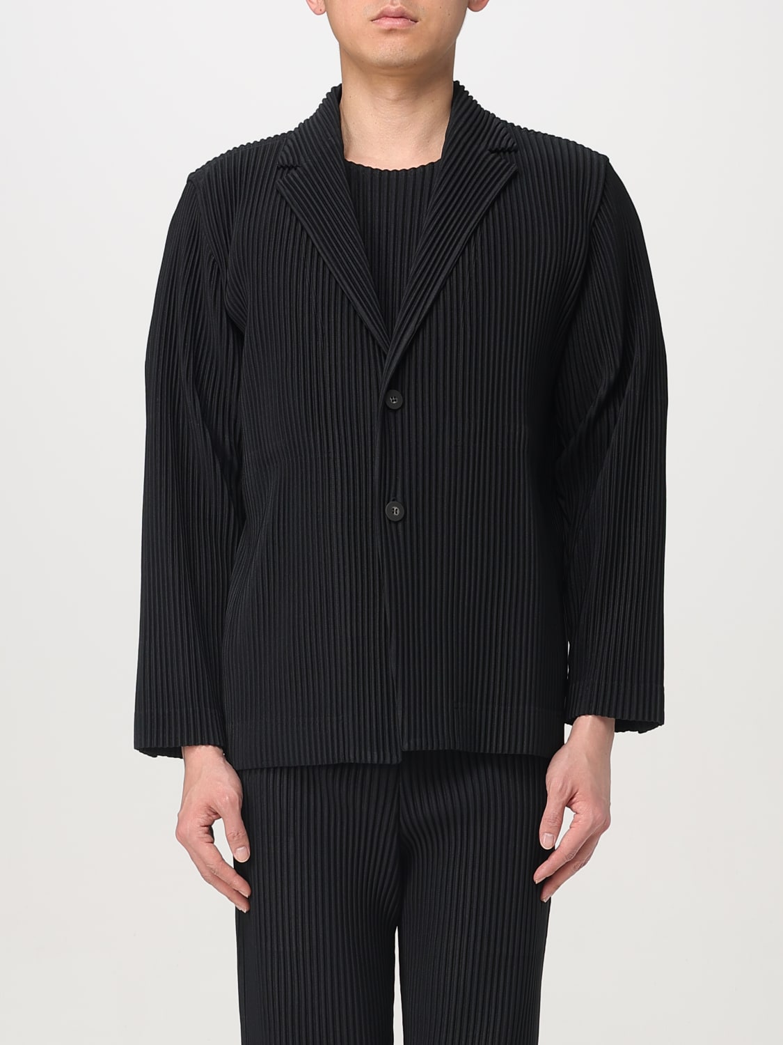 HOMME PLISSE' ISSEY MIYAKE: Blazer men - Black | Homme