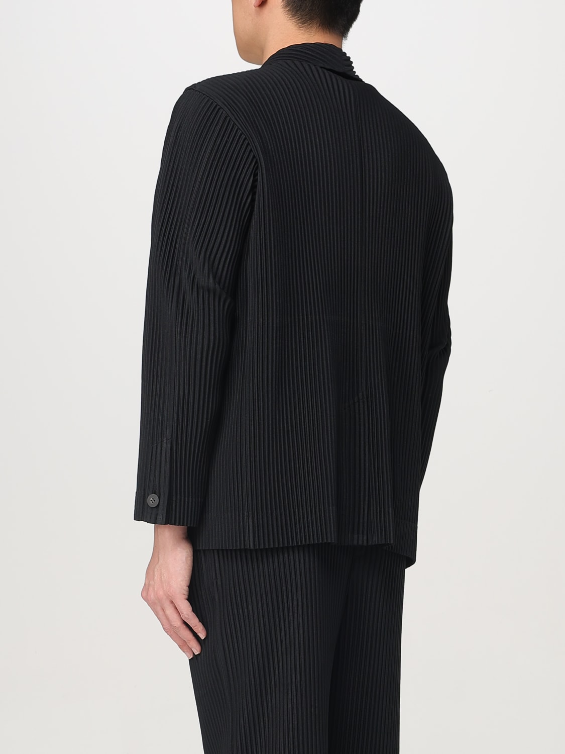 HOMME PLISSE' ISSEY MIYAKE: Blazer men - Black | Homme Plisse
