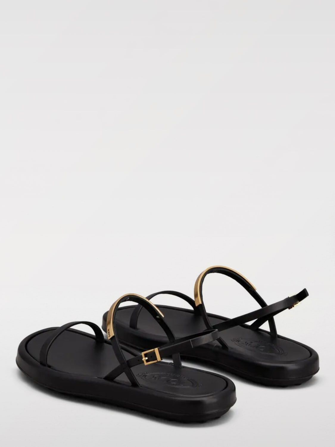 シューズ・サンダルその他 TOD'S Woman Flat sandals Black XXW70L0JG30N6M B999 TOD'S: Shoes woman - Black | Tod's flat sandals