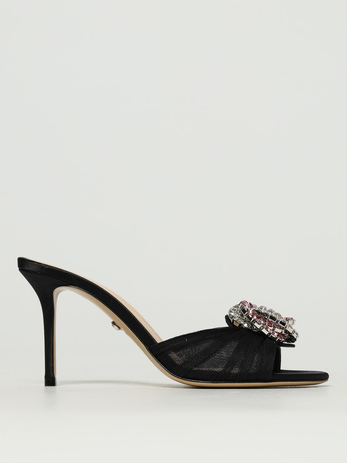 MACH&MACH SANDALEN MIT ABSATZ: Flache sandalen damen Mach&mach, Schwarz - Img 1