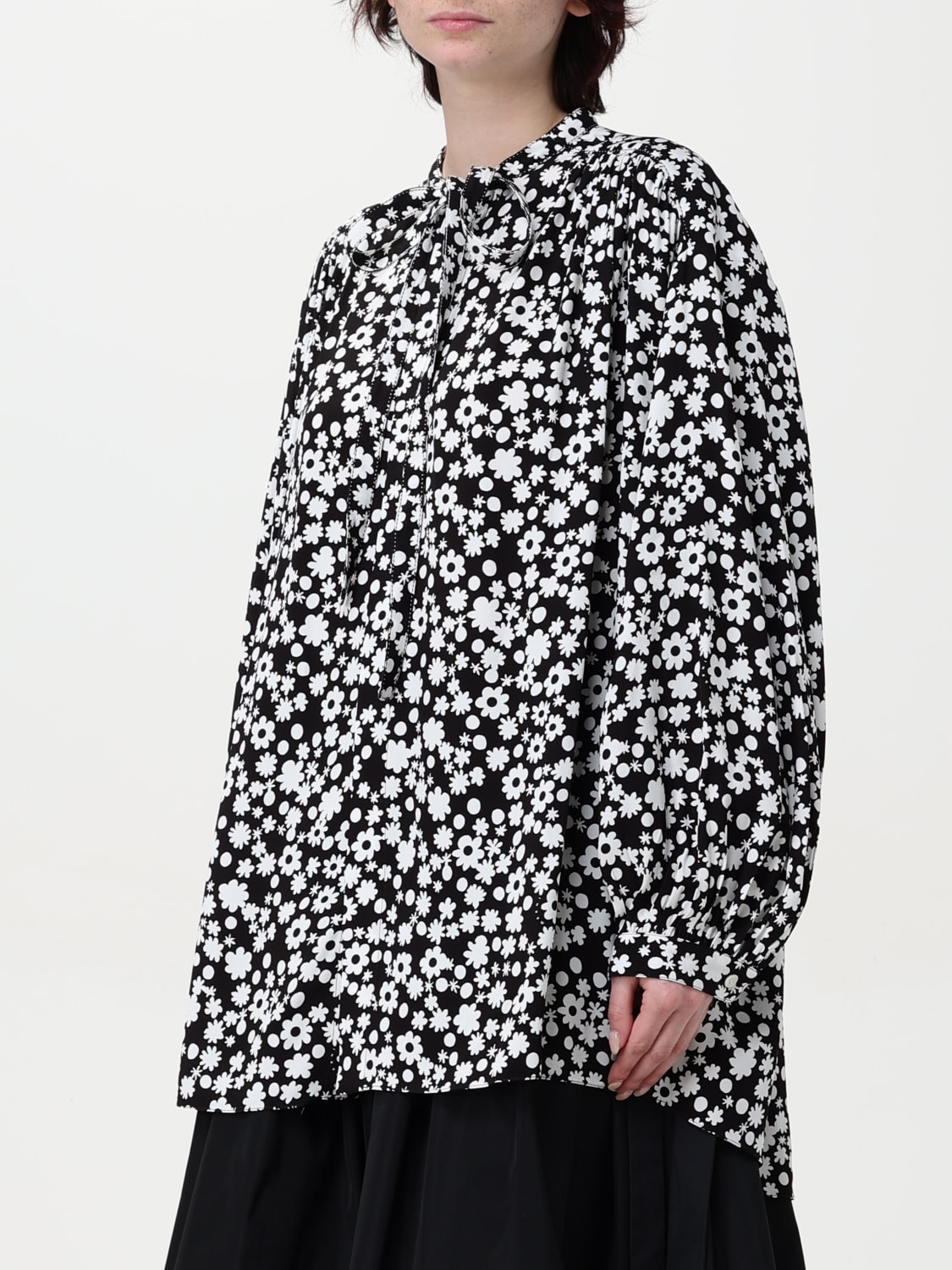 MARNI HEMDBLUSE: Hemdbluse damen Marni, Schwarz - Img 4