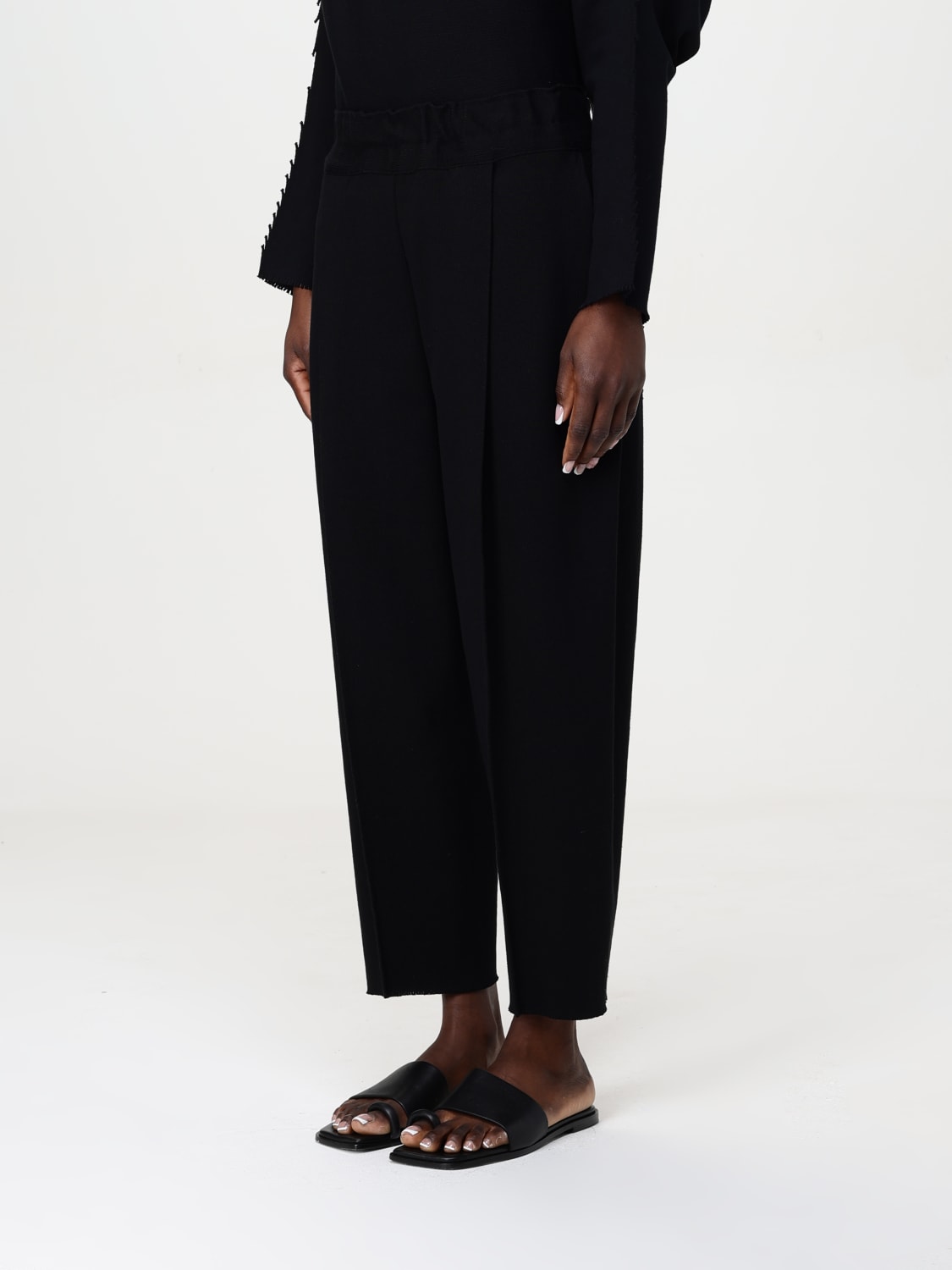 ISSEY MIYAKE PANTS: Pants woman Issey Miyake, Black - Img 4