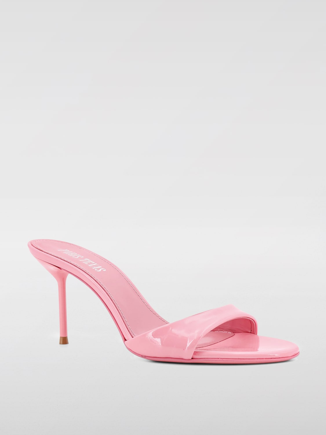 サンダル・ミュール PARIS TEXAS Women Sandals PX1141XVN01 DP PINK PARIS TEXAS: Flat sandals woman - Pink | Paris Texas heeled