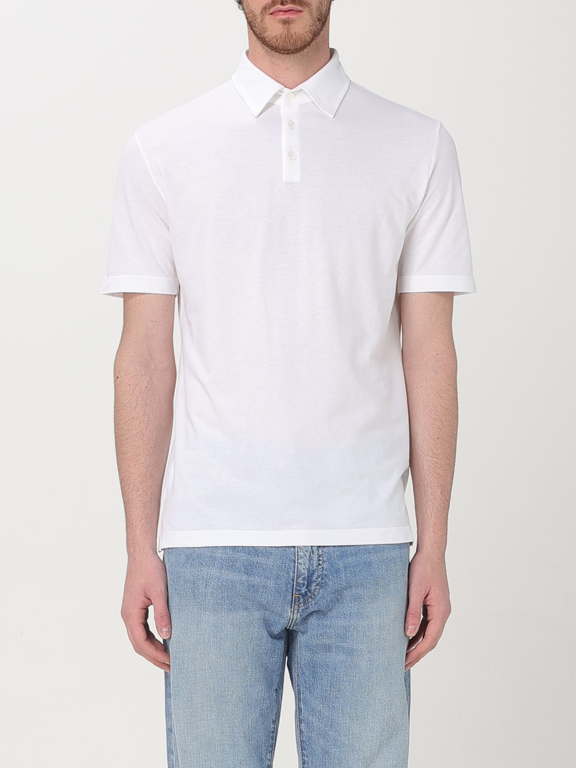 ZANONE icepiquet 半袖ポロシャツ イタリア製 アイスコットン