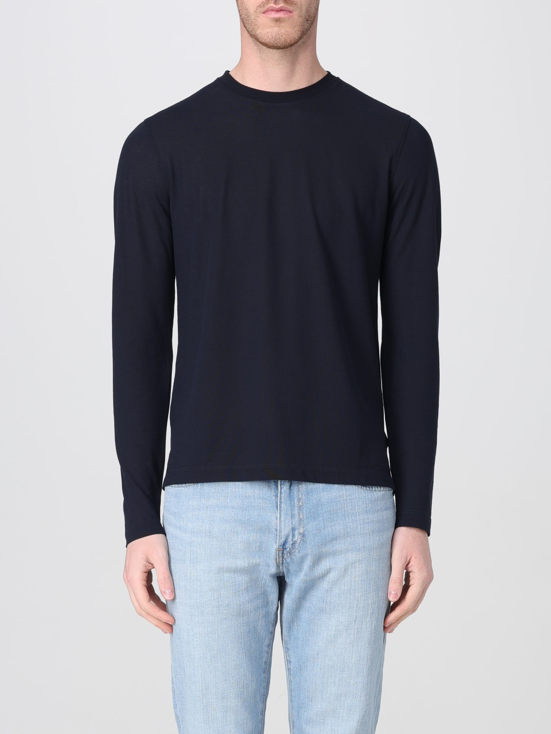 ZANONE T-SHIRT: T-shirt men Zanone, Blue - Img 1