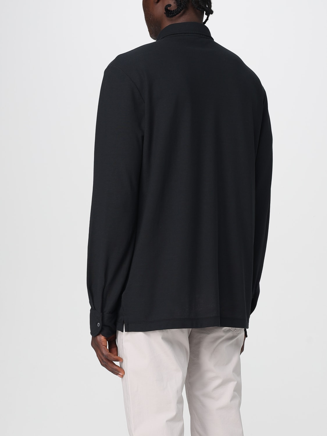 ZANONE HEMD: Hemd herren Zanone, Schwarz - Img 2