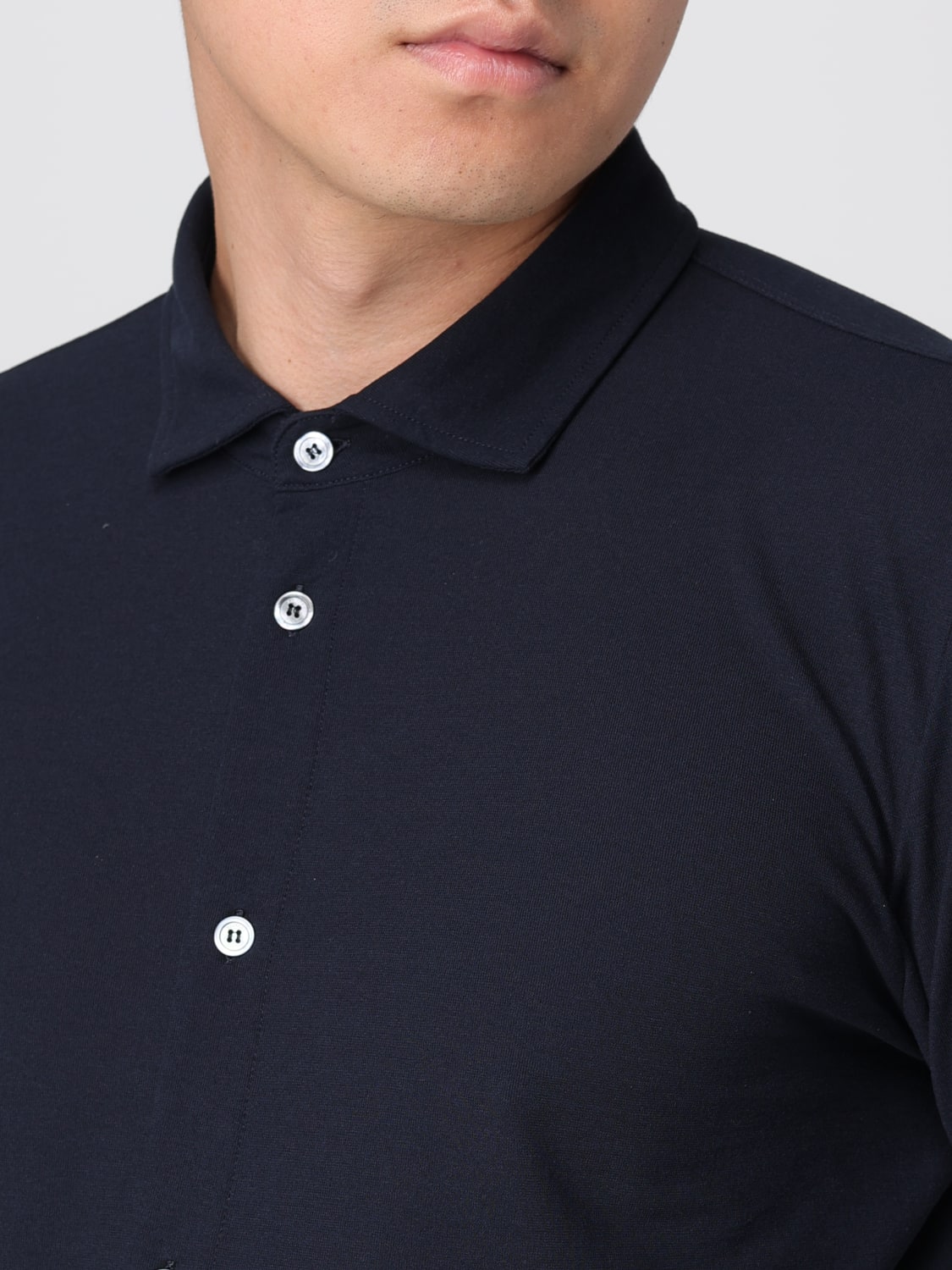 ZANONE SHIRT: Shirt men Zanone, Blue - Img 3