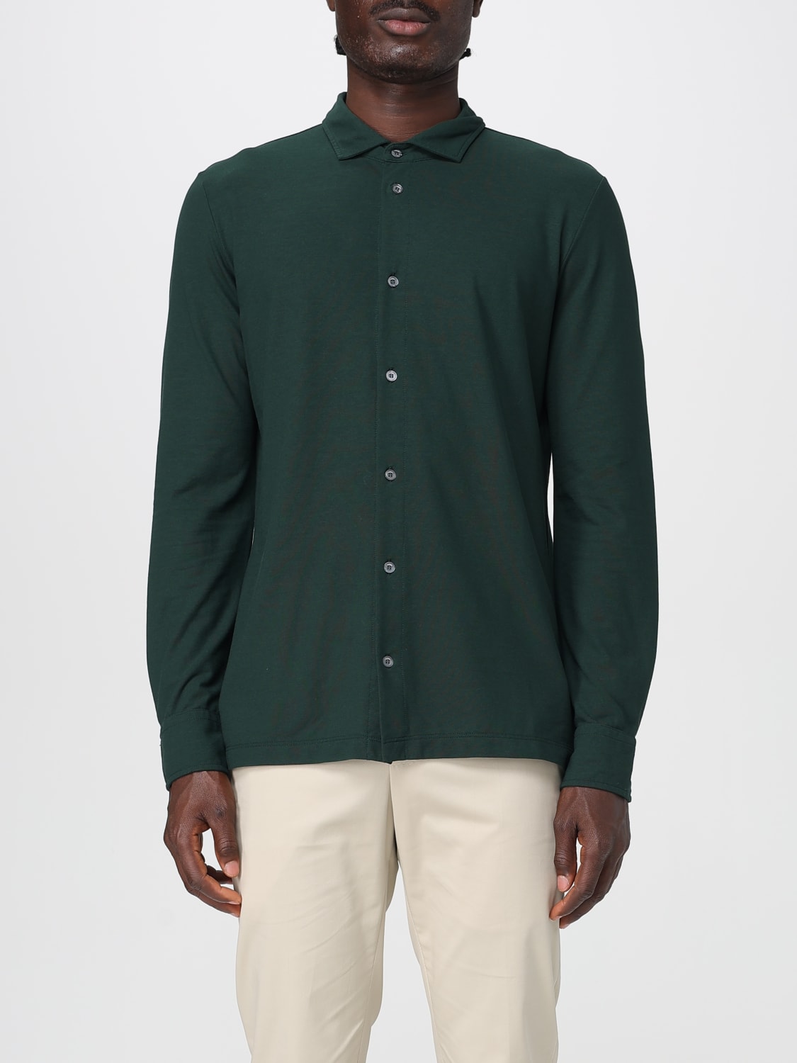 ZANONE SHIRT: Shirt men Zanone, Green - Img 1