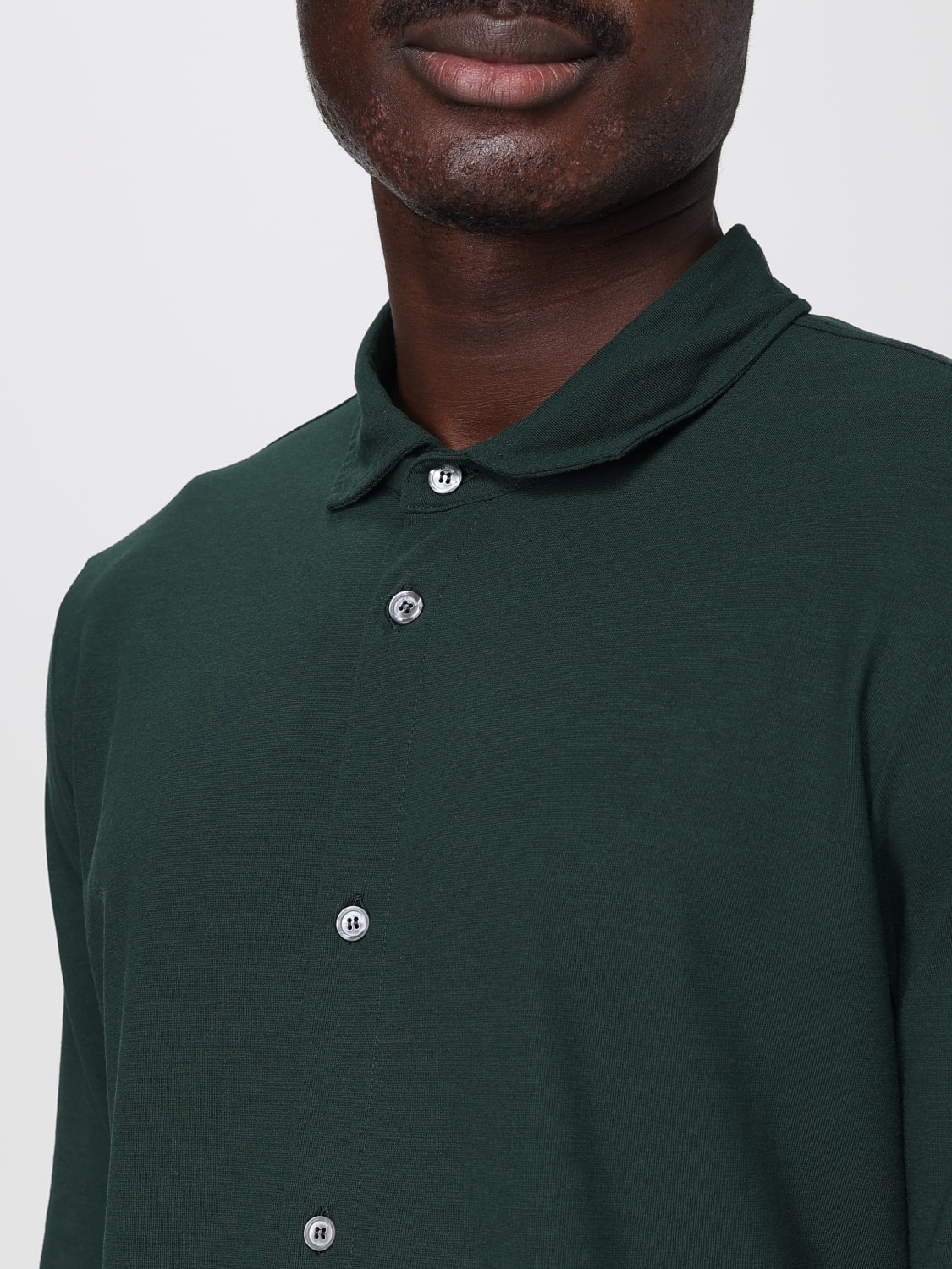 ZANONE SHIRT: Shirt men Zanone, Green - Img 3