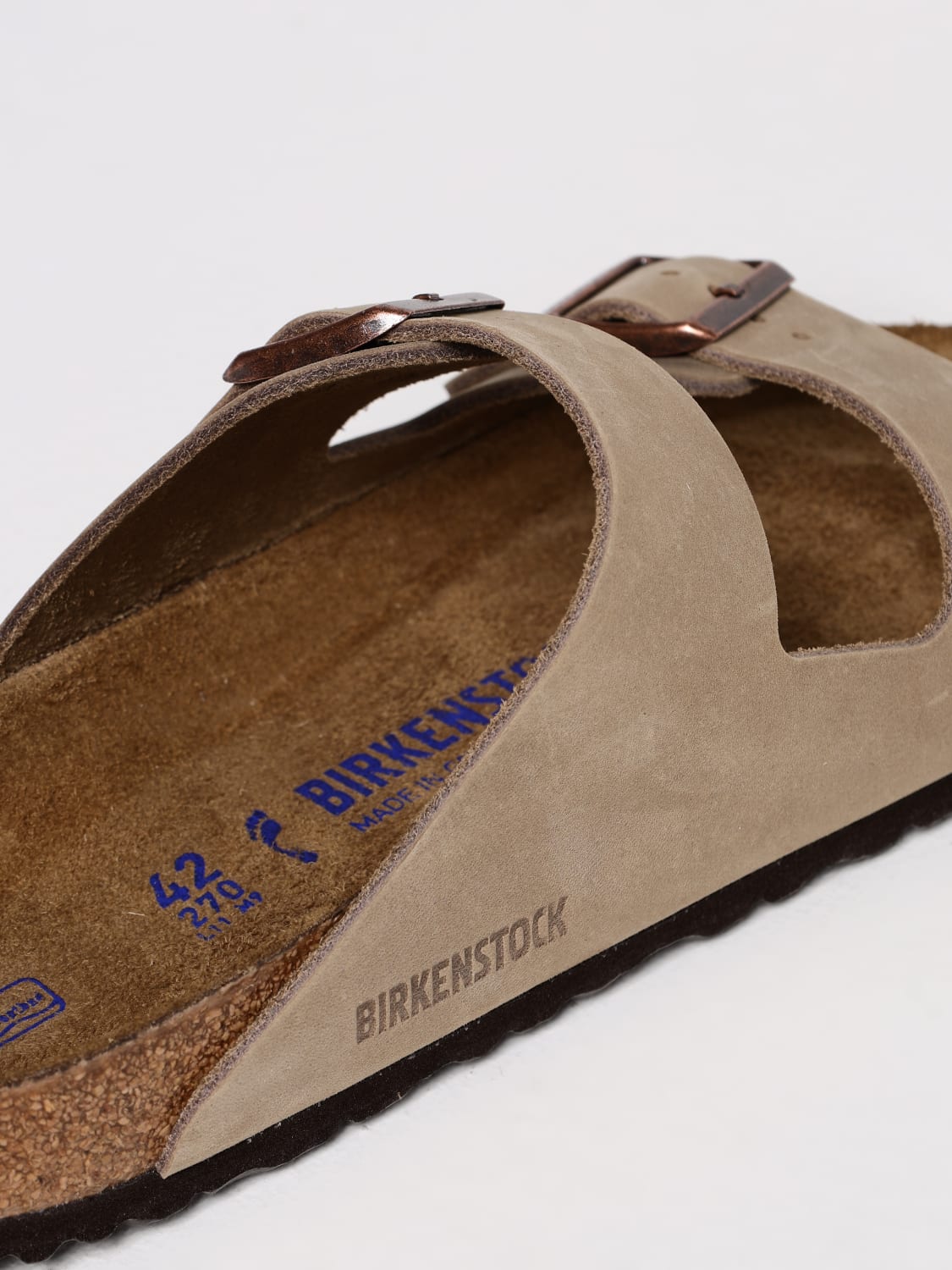 BIRKENSTOCK SANDALEN: Unterwäsche herren Birkenstock, Braun - Img 4