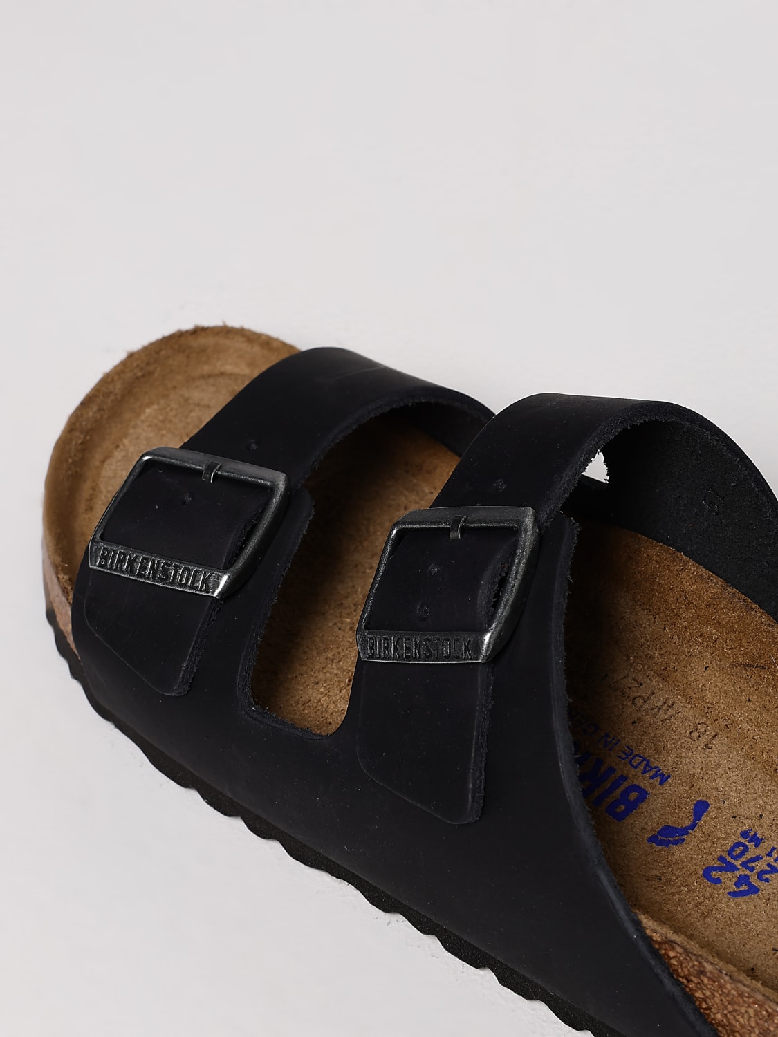 BIRKENSTOCK SANDALEN: Unterwäsche herren Birkenstock, Schwarz - Img 4