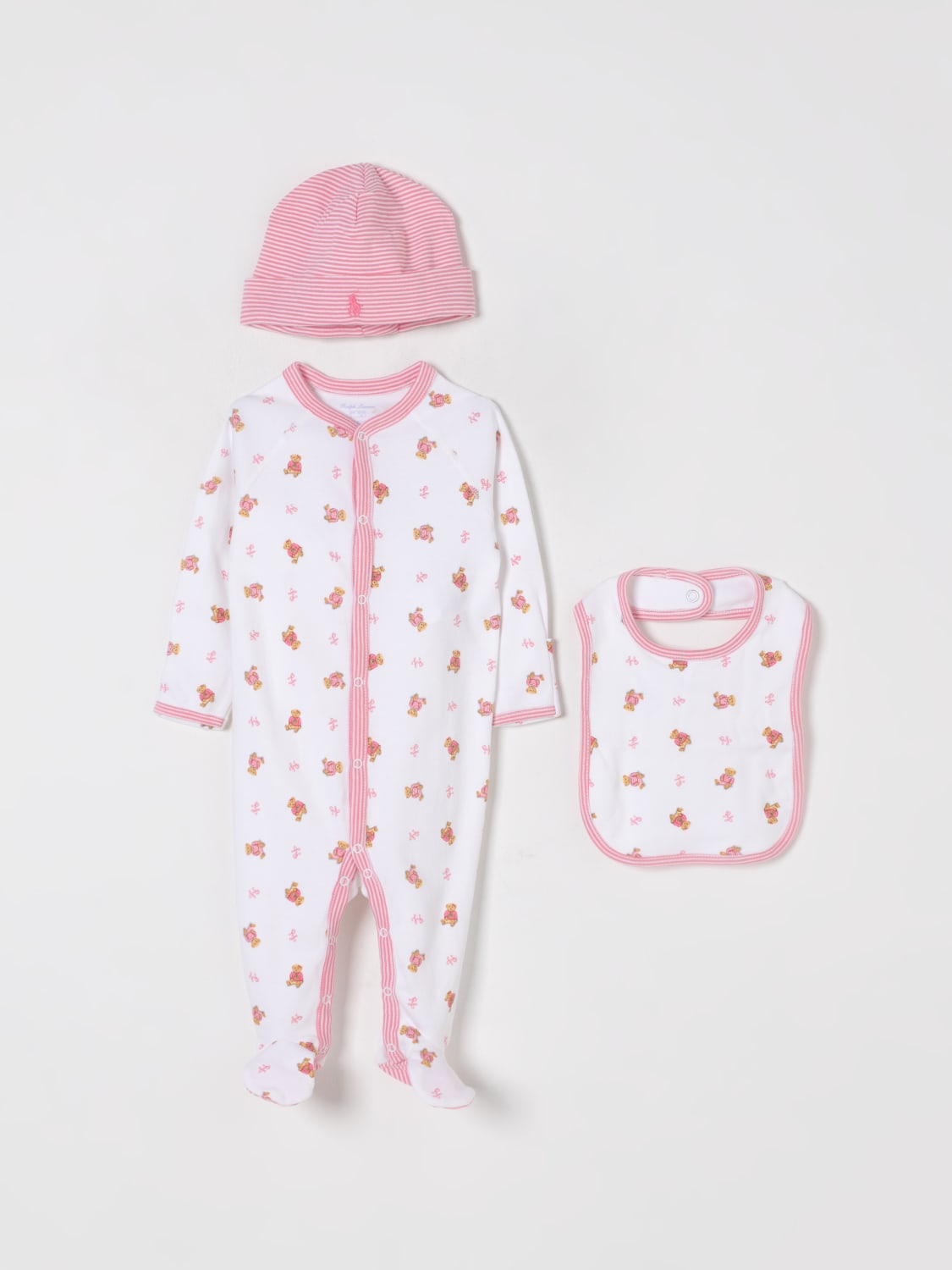 POLO RALPH LAUREN JUMPSUIT: Sweater kids Polo Ralph Lauren, White - Img 1