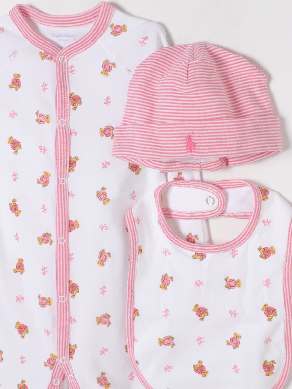 POLO RALPH LAUREN JUMPSUIT: Sweater kids Polo Ralph Lauren, White - Img 3