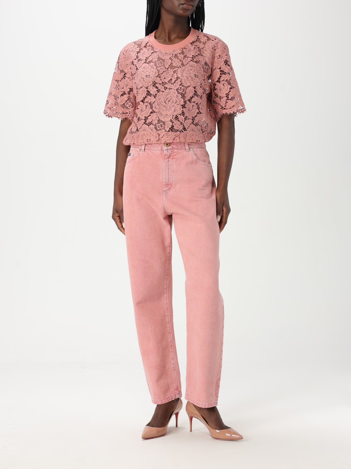 DOLCE & GABBANA: Jeans woman - Multicolor | Dolce & Gabbana