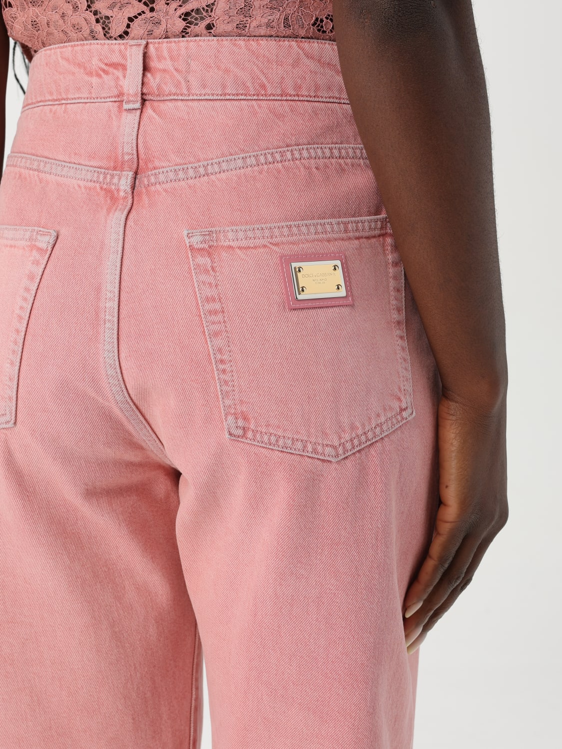 DOLCE & GABBANA: Jeans woman - Multicolor | Dolce & Gabbana
