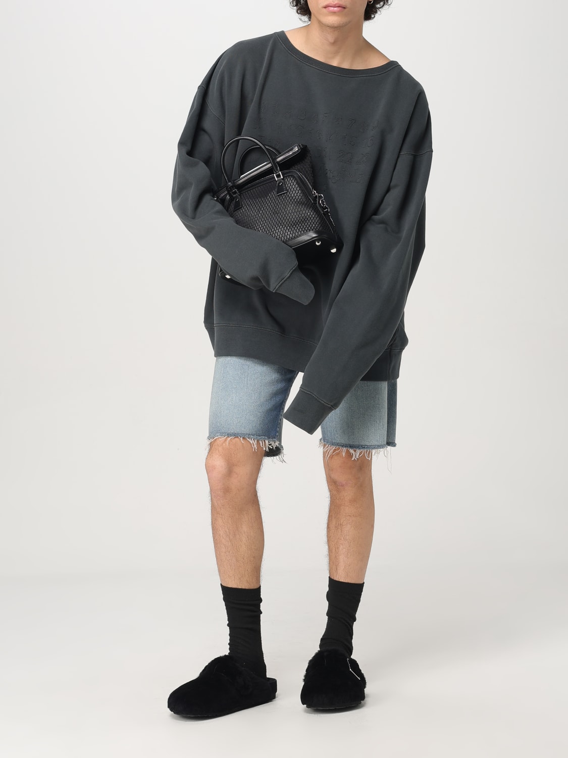 MAISON MARGIELA SWEATSHIRT: Sweatshirt men Maison Margiela, Black - Img 2