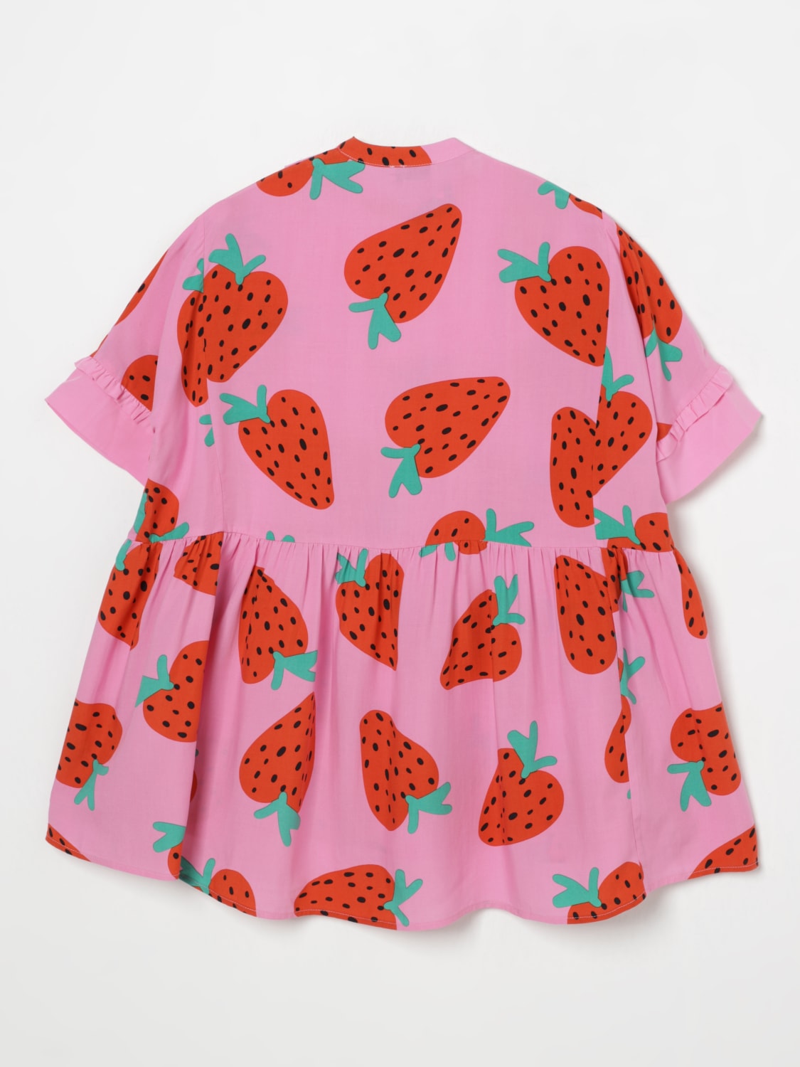 STELLA MCCARTNEY KIDS ABITO: Abito in misto viscosa stampato Stella McCartney Kids, Grigio - Img 2