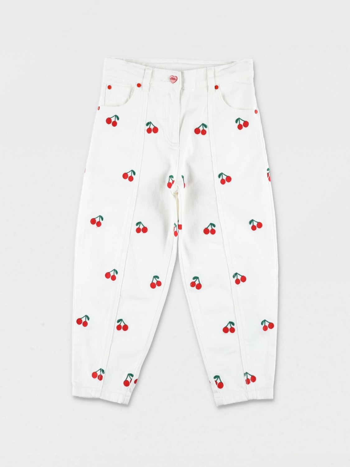 STELLA MCCARTNEY KIDS JEANS: Pants kids Stella McCartney Kids, Black - Img 1