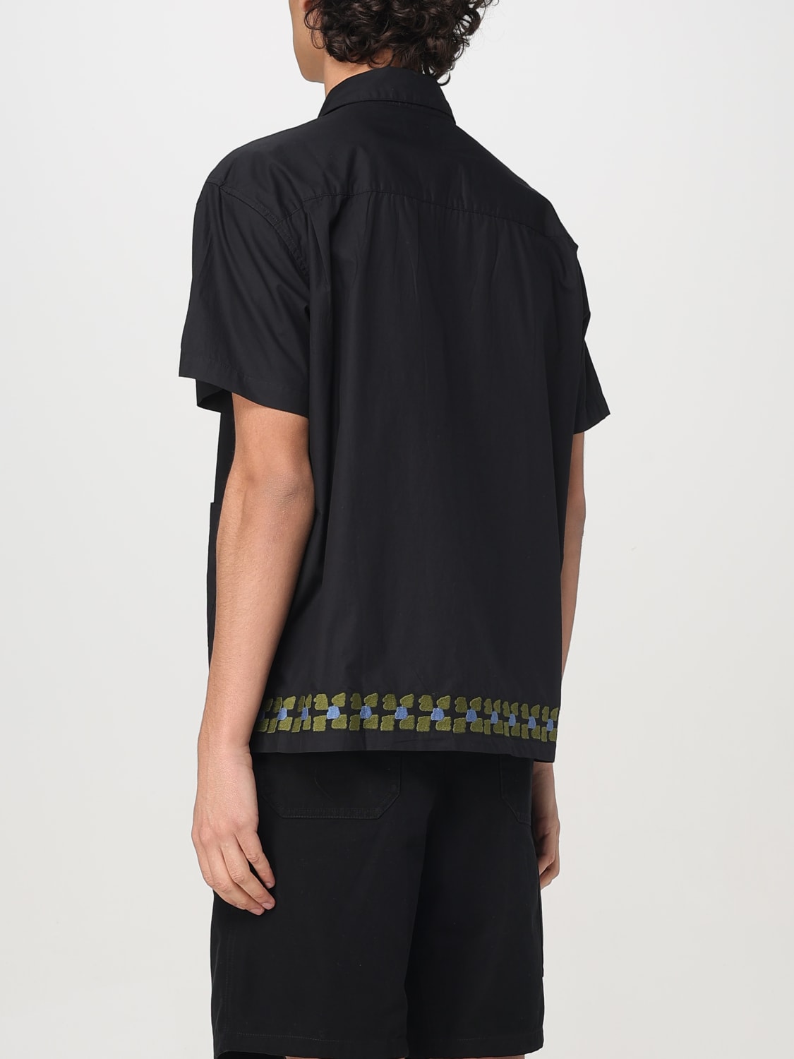 OBEY CAMICIA: Camicia Obey in cotone con dettagli ricamati , Nero - Img 2