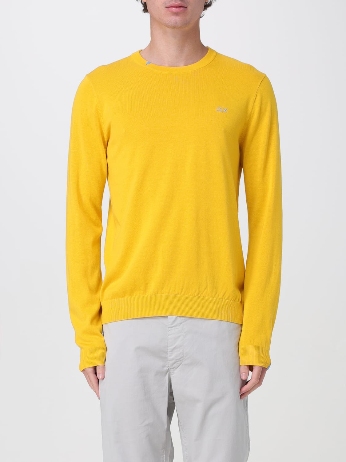 SUN68 MAGLIA: Maglia SUN68 in cotone , Giallo - Img 1