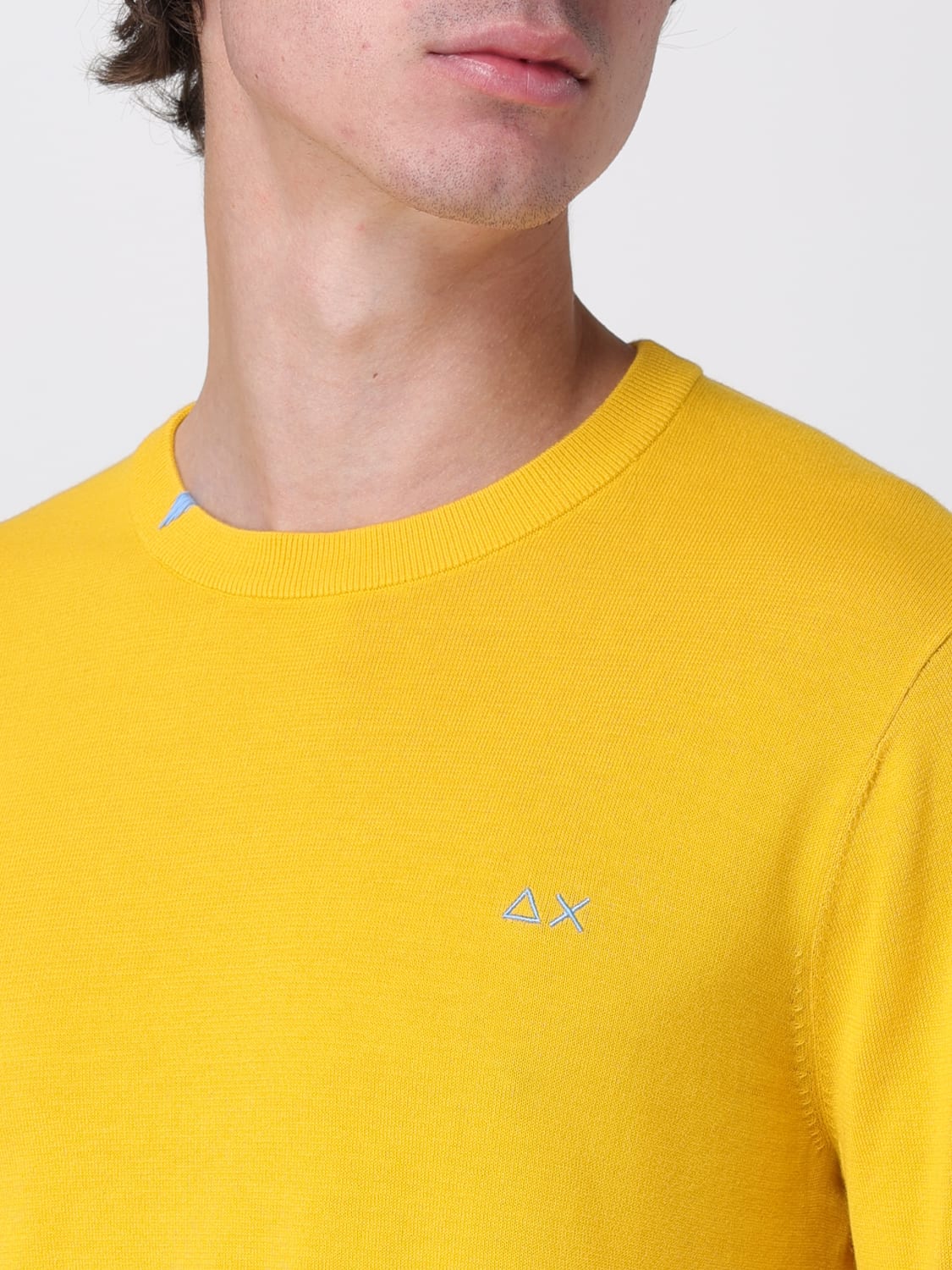 SUN68 MAGLIA: Maglia SUN68 in cotone , Giallo - Img 3