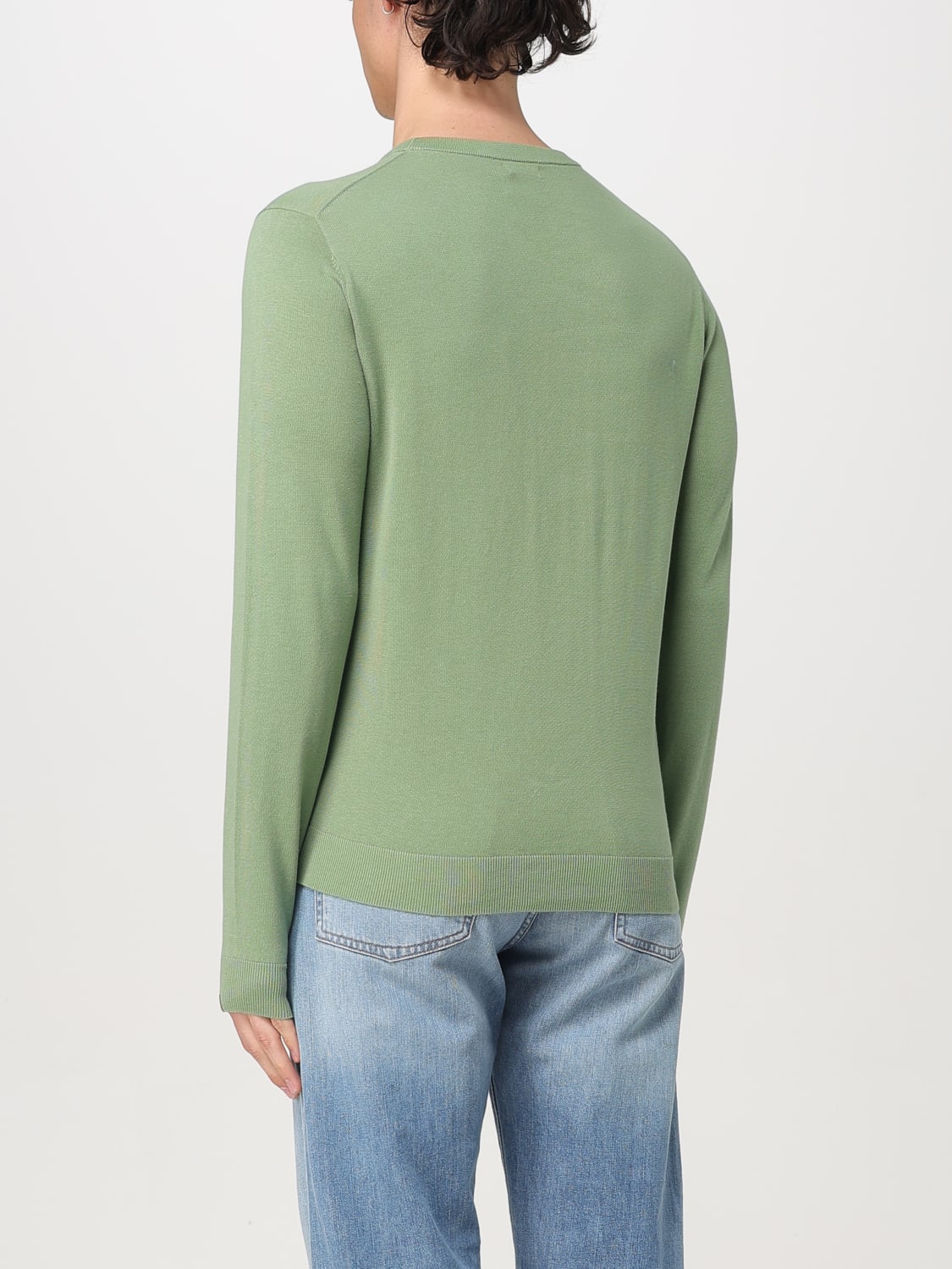 SUN68 MAGLIA: Maglia SUN68 in cotone , Salvia - Img 2