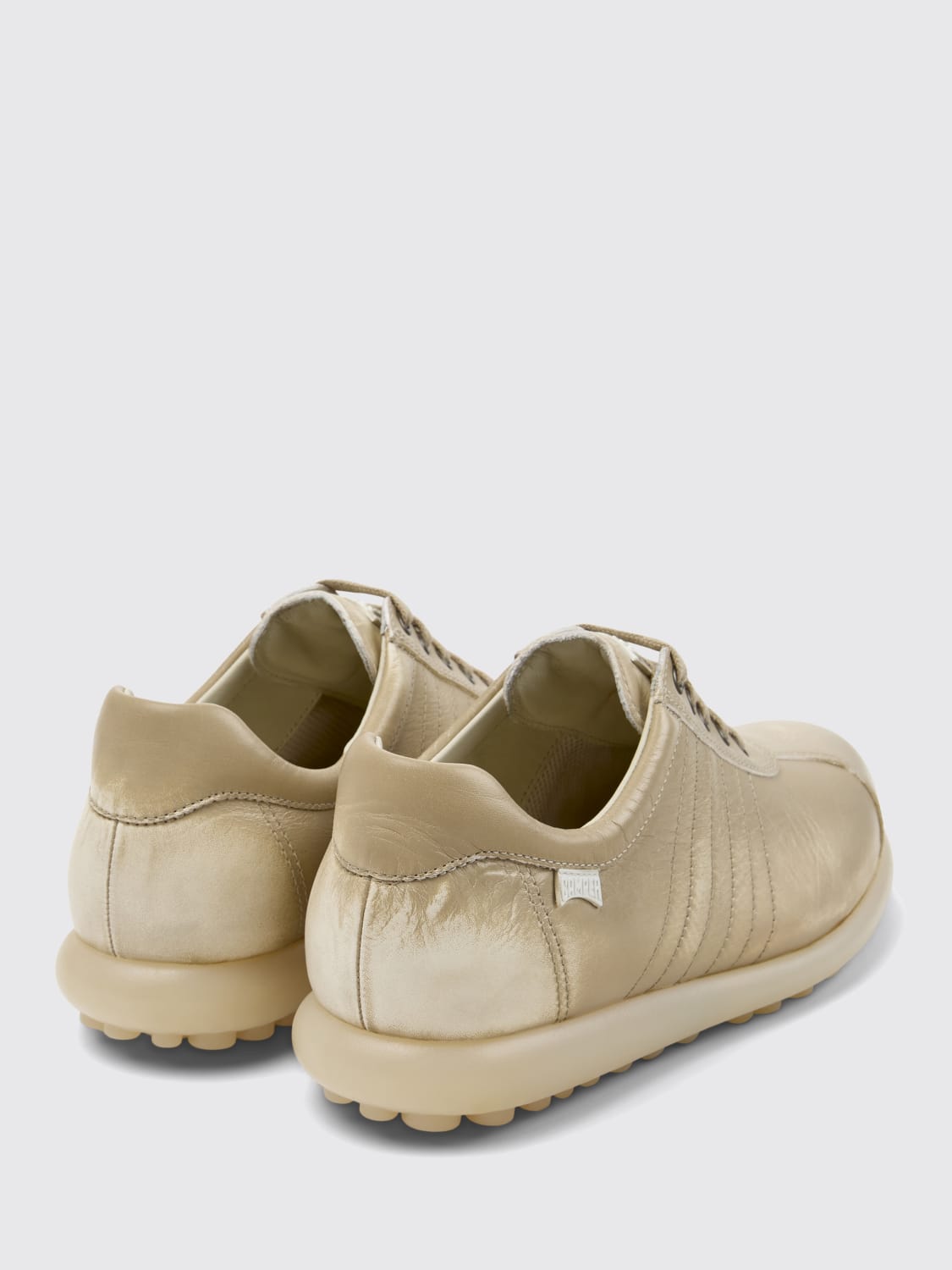 CAMPER SNEAKERS: Sneakers Pelotas Camper in pelle usurata conciata al vegetale, Fantasia - Img 4