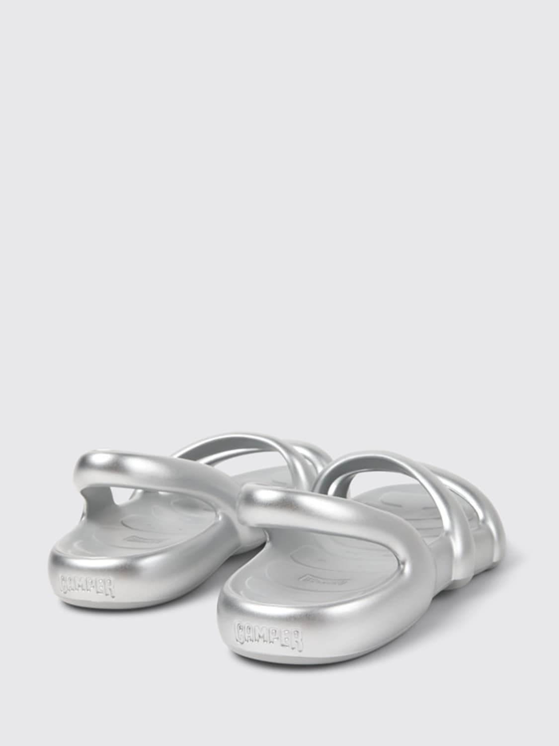 サンダル CAMPER Men Sandals Grey K100957-014 KOBARAH FLAT 0 CAMPER: Sandals men - Grey | Camper sandals K100957-014