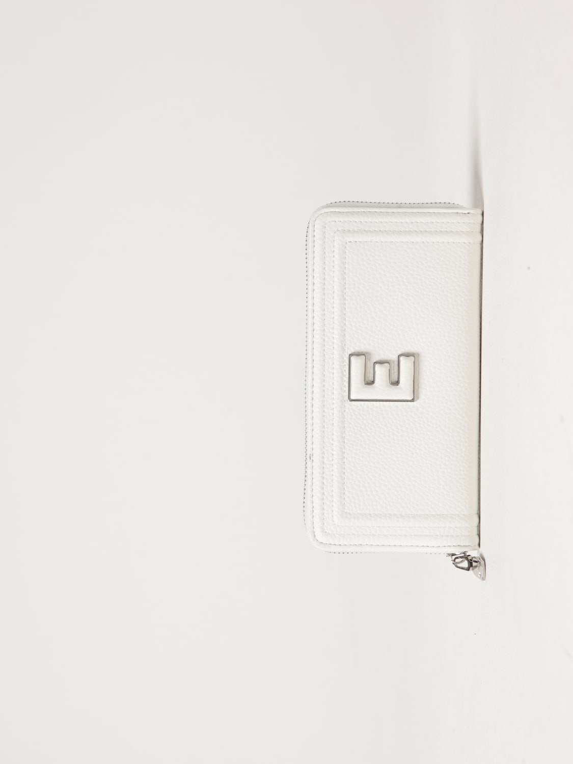 ERMANNO FIRENZE PORTAFOGLIO: Portafoglio Giovanna Ermanno Firenze in pelle sintetica a grana , Bianco - Img 1