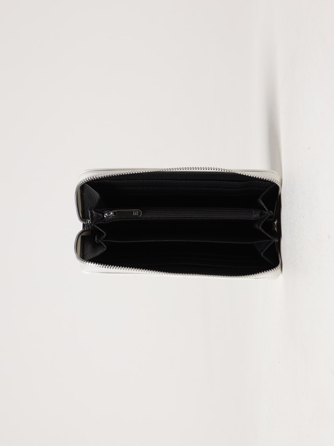 ERMANNO FIRENZE PORTAFOGLIO: Portafoglio Giovanna Ermanno Firenze in pelle sintetica a grana , Bianco - Img 4