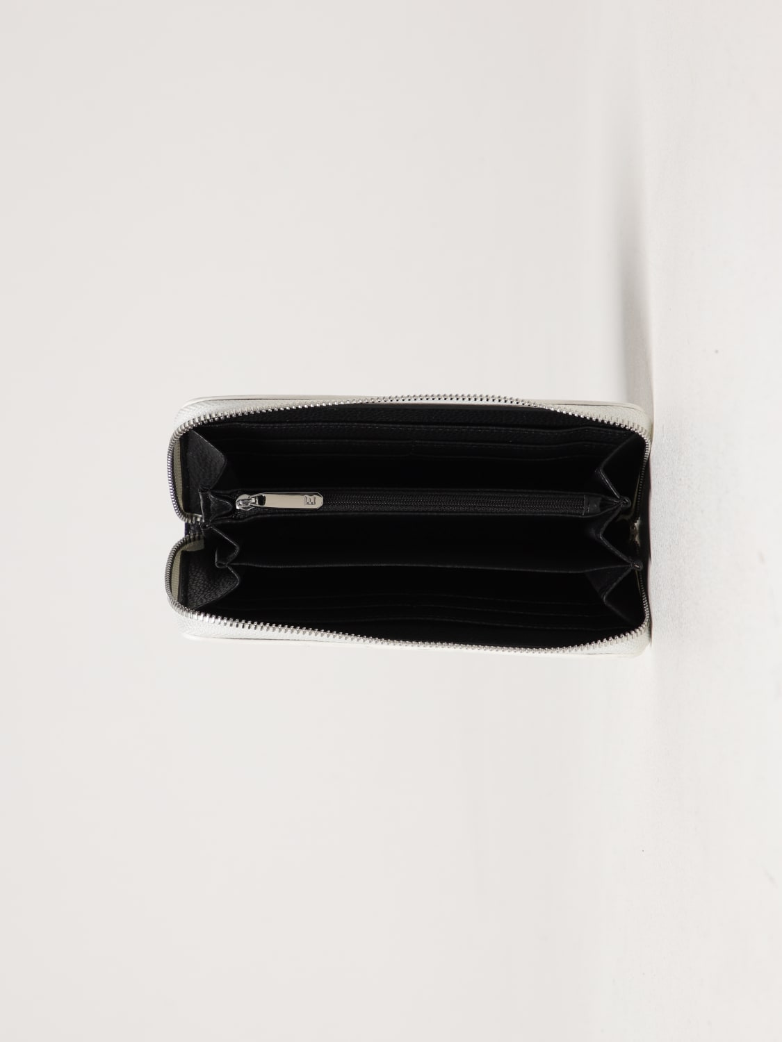 ERMANNO FIRENZE PORTAFOGLIO: Portafoglio Giovanna Ermanno Firenze in pelle sintetica a grana , Bianco - Img 5