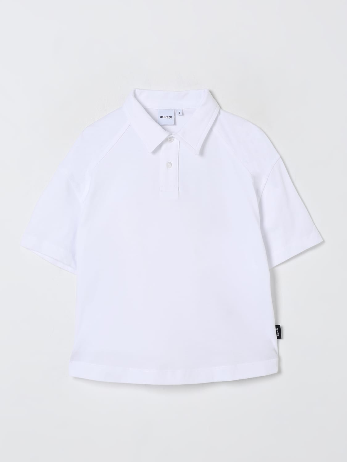 ASPESI POLO: Polo kinder Aspesi, Weiß - Img 1