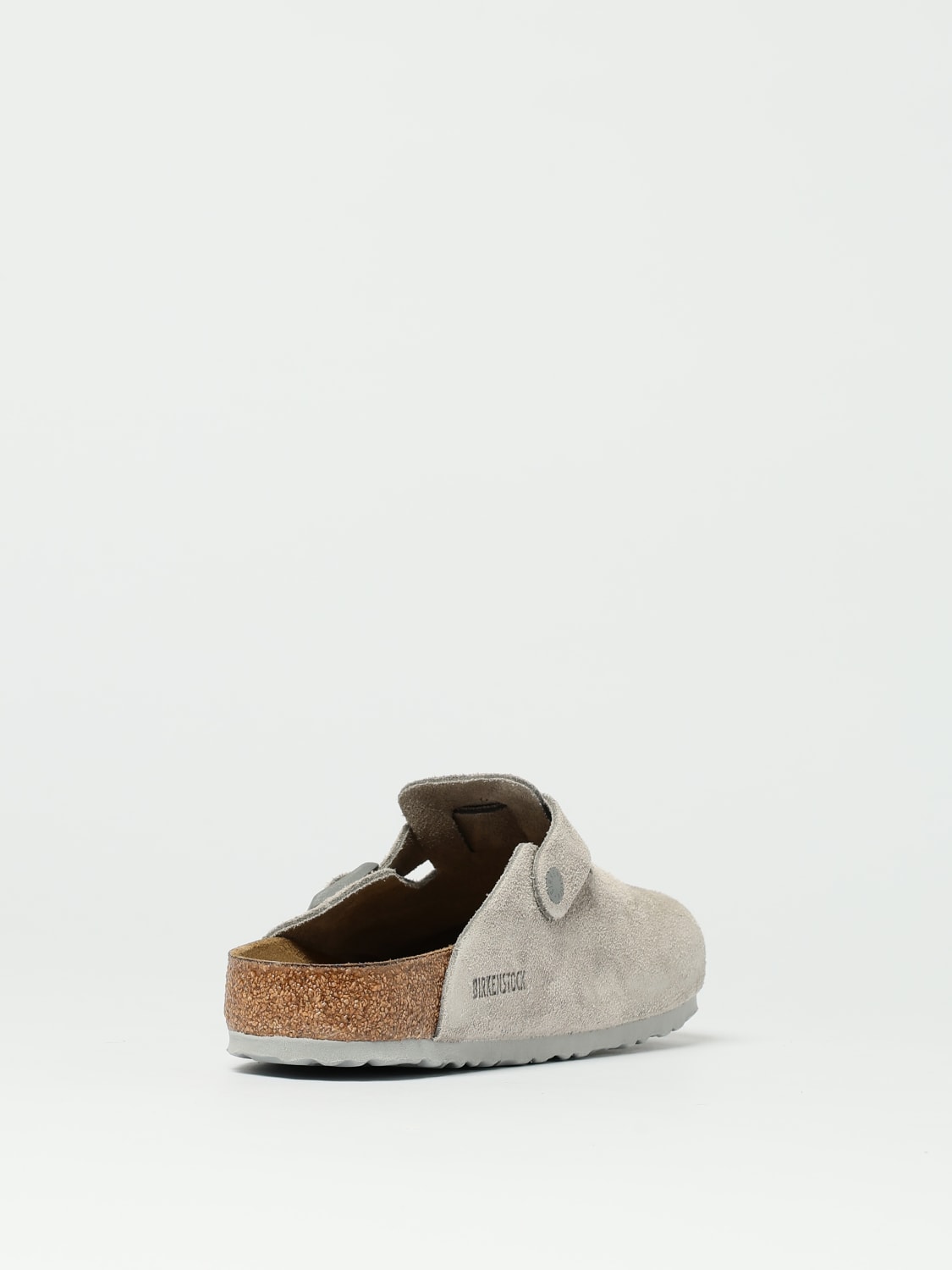 BIRKENSTOCK SHOES: Birkenstock Boston suede clogs, Grey - Img 3