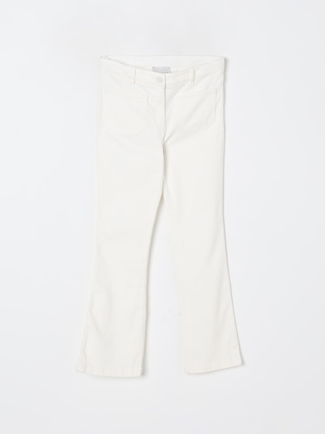 STELLA MCCARTNEY KIDS JEANS: Pants kids Stella McCartney Kids, Ivory - Img 1