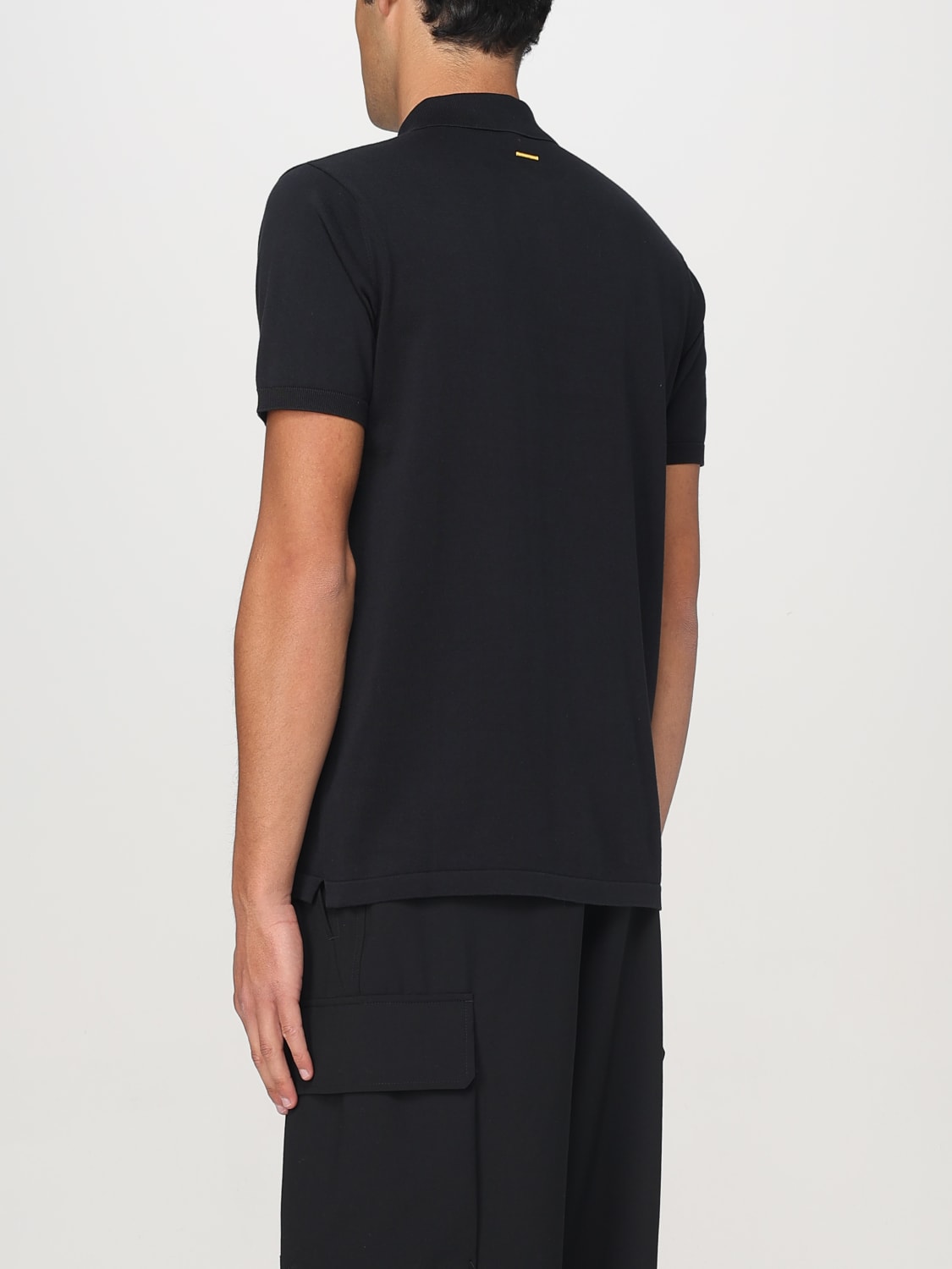 ASPESI POLO SHIRT: Polo shirt men Aspesi, Black - Img 2