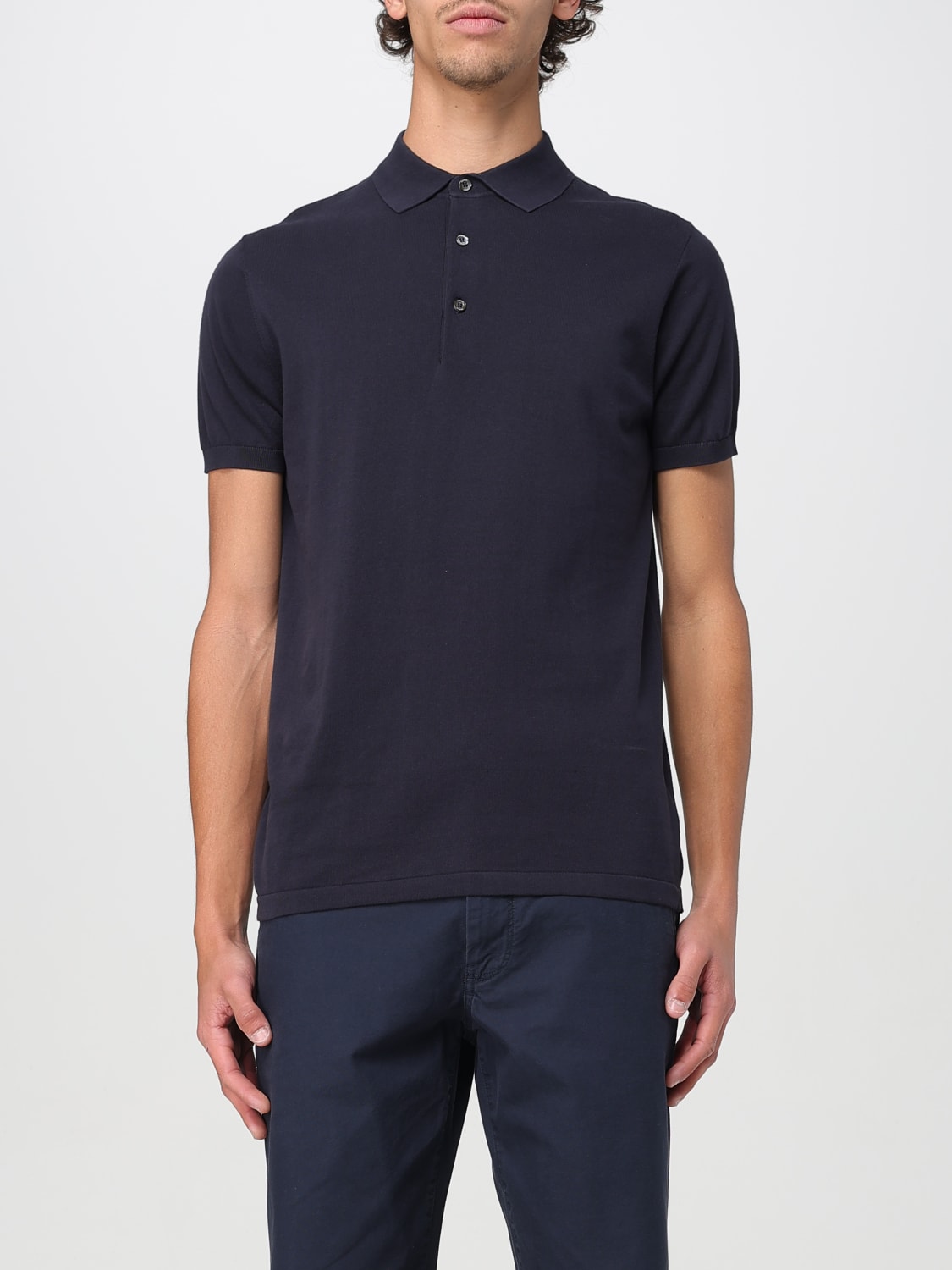 ASPESI POLO: Polo hombre Aspesi, Azul Oscuro - Img 1