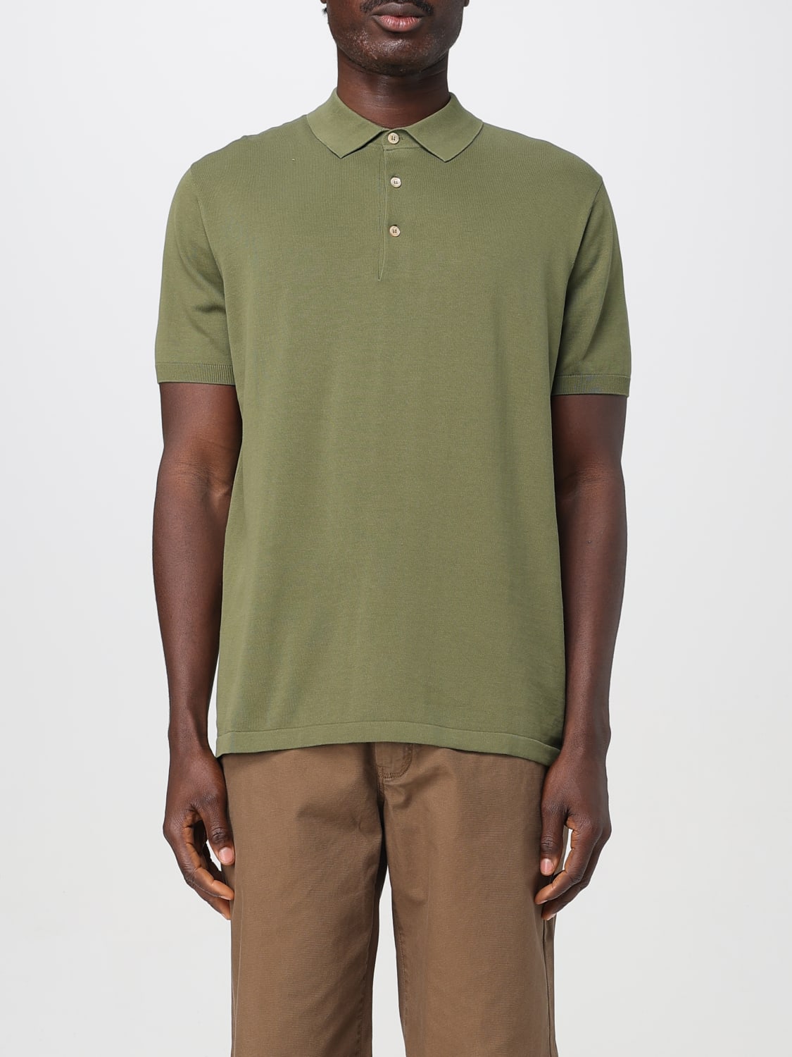 ASPESI POLO SHIRT: Polo shirt men Aspesi, Green - Img 1