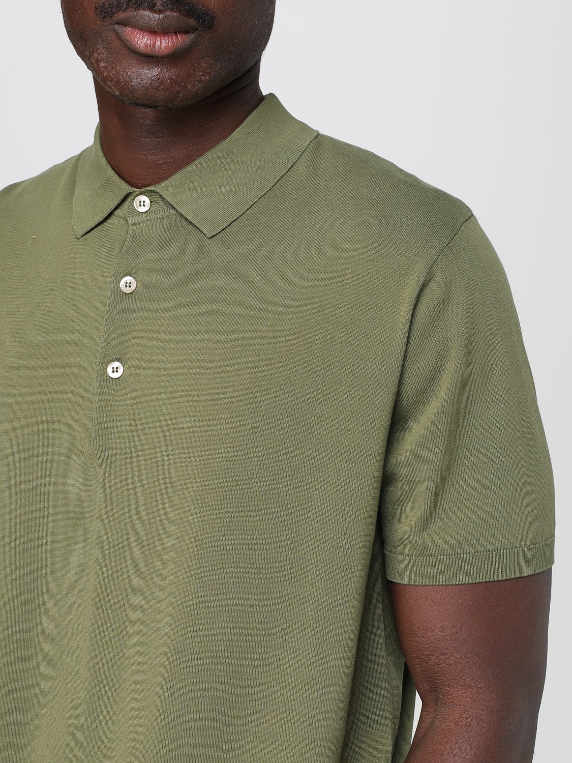 ASPESI POLO SHIRT: Polo shirt men Aspesi, Green - Img 3