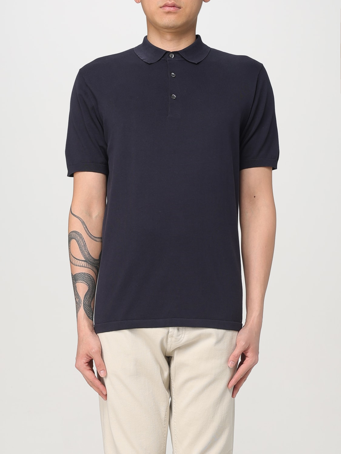 ASPESI POLO: Polo homme Aspesi, Bleu 1 - Img 1
