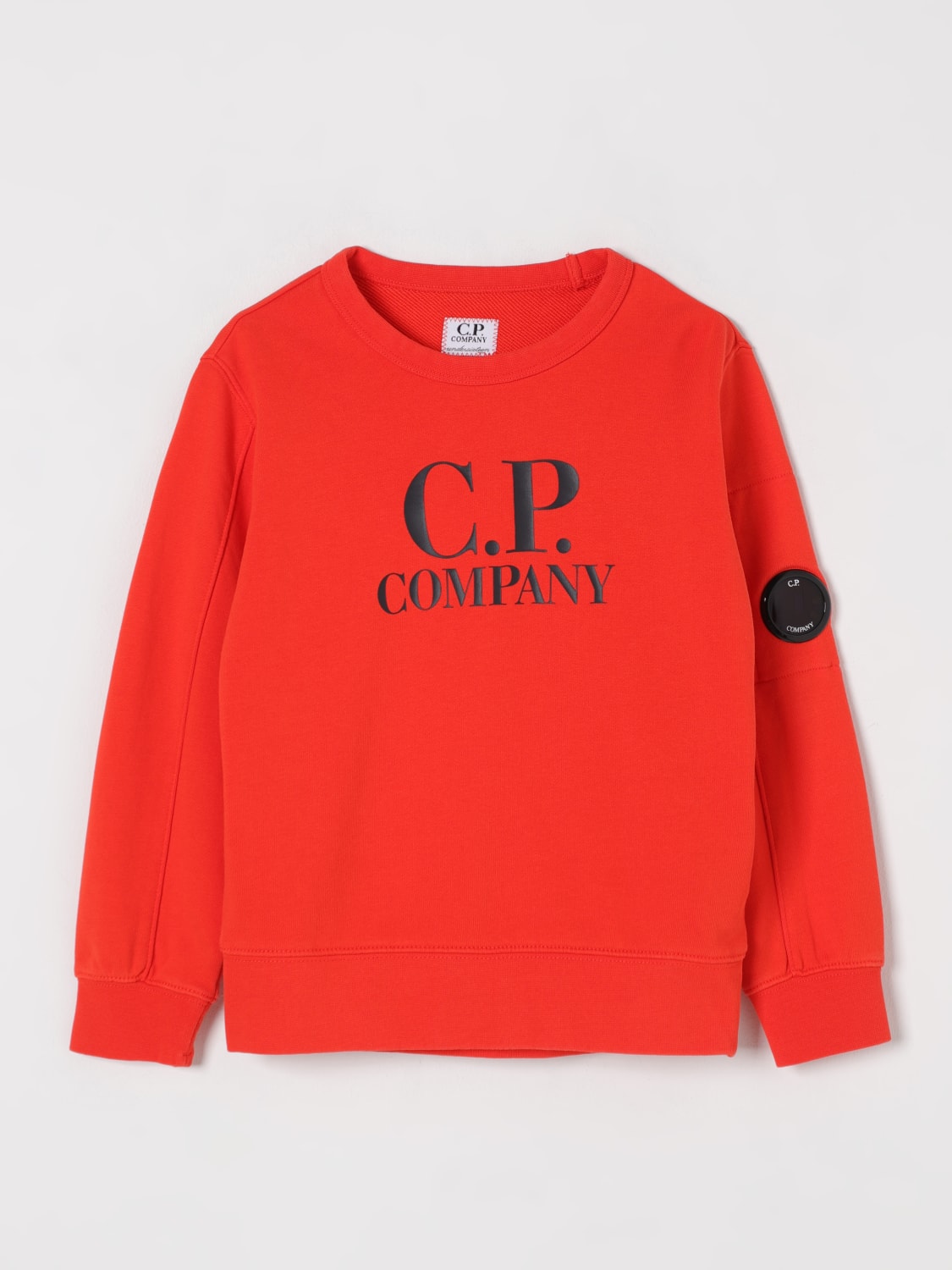 C.P. COMPANY SWEATER: Sweater kids C.P. Company, Orange - Img 1