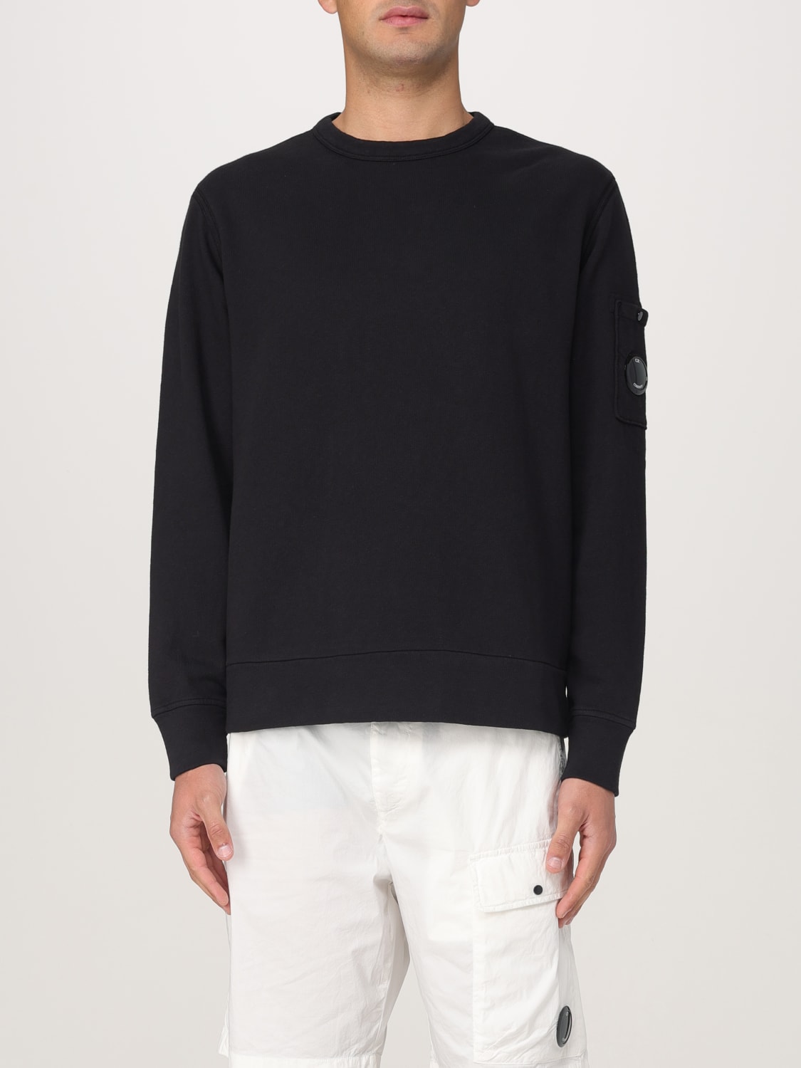 C.P. COMPANY SWEATSHIRT: Pullover herren C.P. Company, Schwarz - Img 1