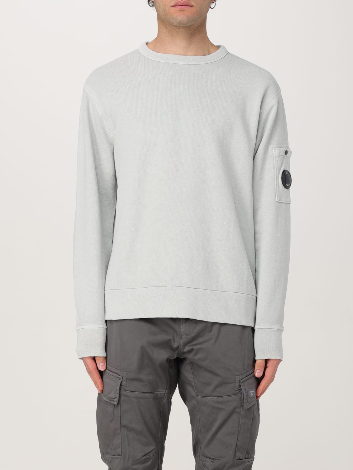 C.P. COMPANY SWEATSHIRT: Sweater men C.P. Company, Grey - Img 1