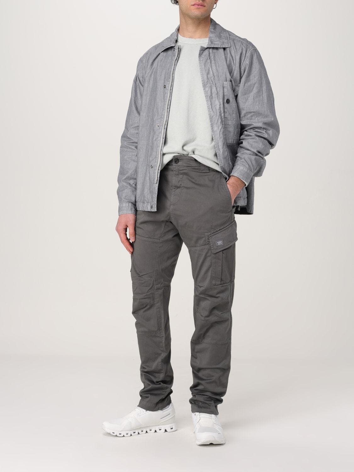 C.P. COMPANY SWEATSHIRT: Sweater men C.P. Company, Grey - Img 2