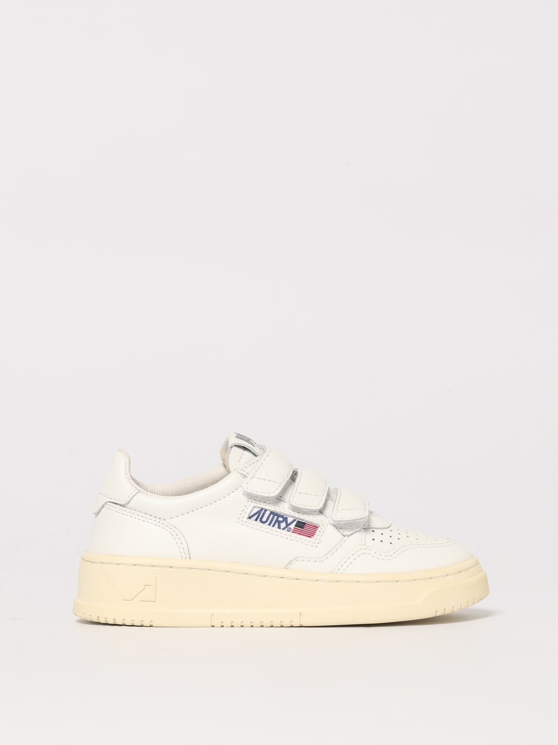 AUTRY SNEAKERS: Sneakers Medalist Autry in pelle , Bianco - Img 1