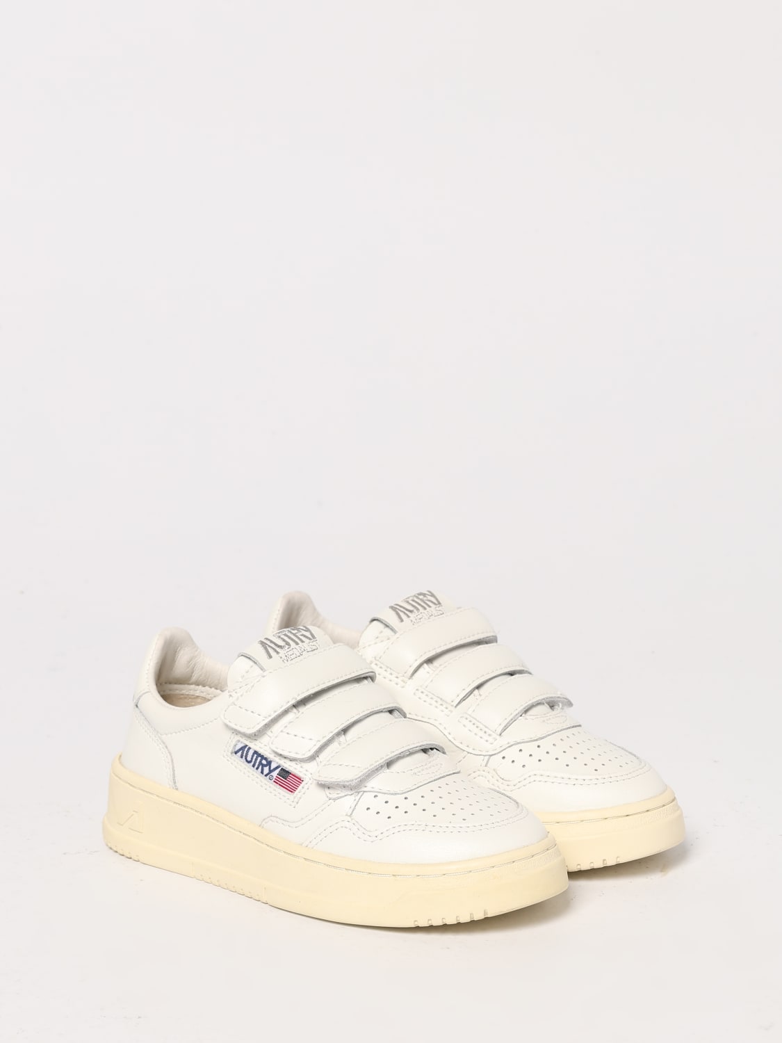 AUTRY SNEAKERS: Sneakers Medalist Autry in pelle , Bianco - Img 2