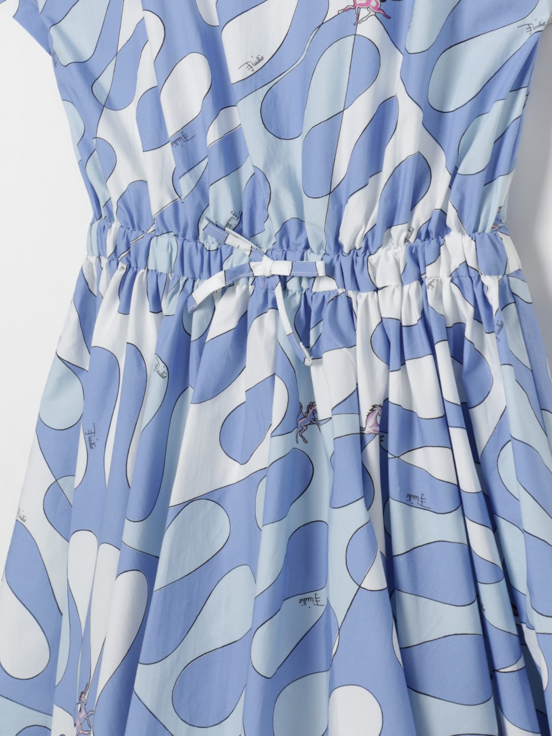 PUCCI KLEID: Kleid kinder Pucci, Ivory - Img 3