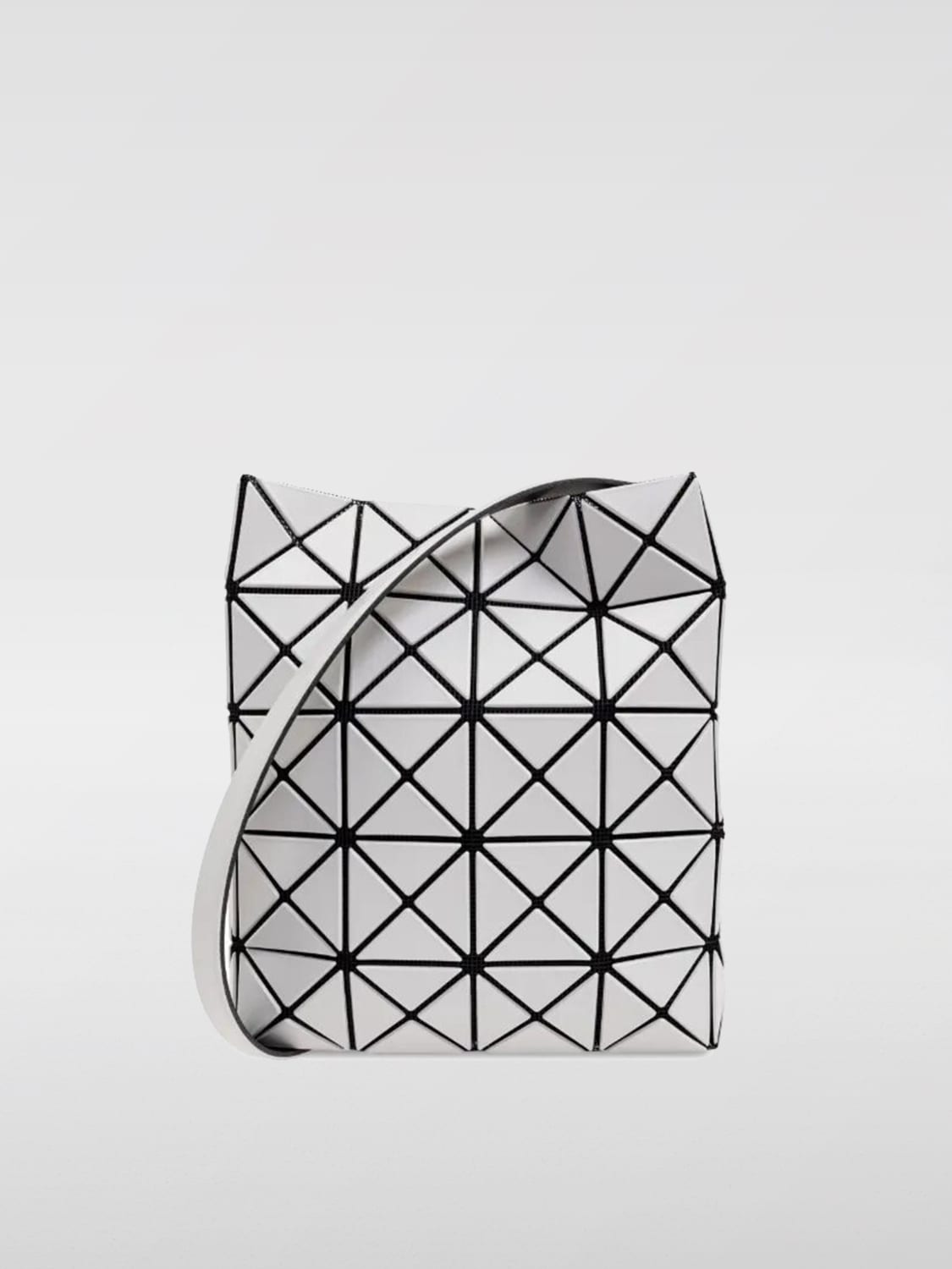 BAO BAO ISSEY MIYAKE: Shoulder bag woman - Grey | Bao Bao