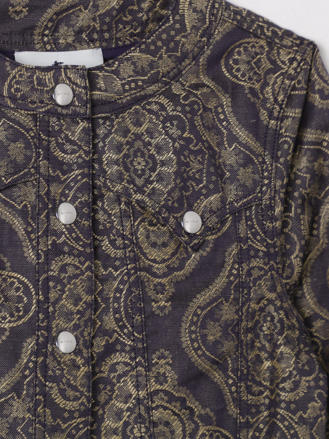 ETRO CHAQUETA: Chaqueta niños Etro, Azul Oscuro - Img 3