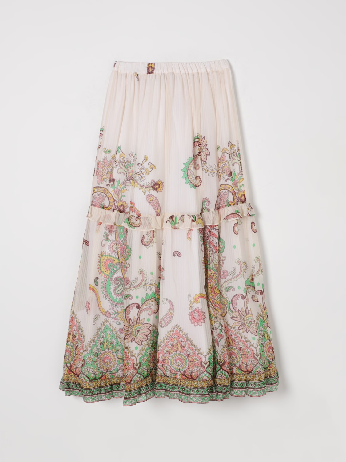 ETRO SKIRT: Skirt kids Etro, Ivory - Img 2