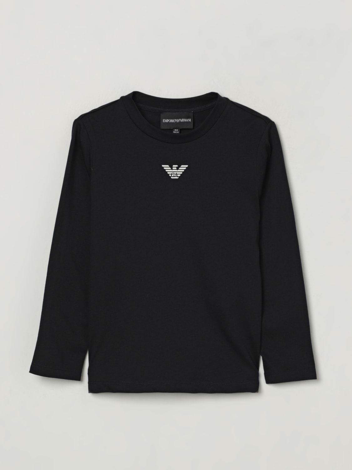 EMPORIO ARMANI T-SHIRT: T-shirt kinder Emporio Armani, Blau - Img 1